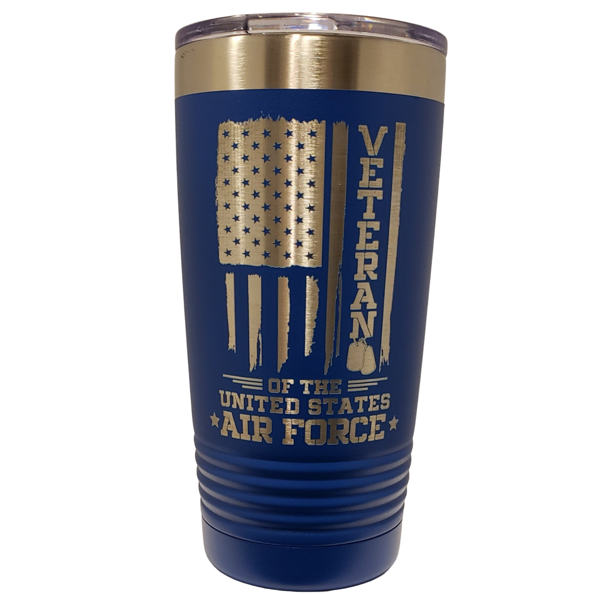 USAF Bottle Cooler-Insulated Stainless Steel Air Force Can Cooler Gift –  Military Veteran Products