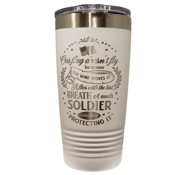 20 oz. Breath of the American Soldier Tumbler