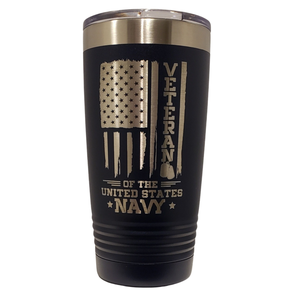 20 oz. U.S. Navy Veteran Tumbler