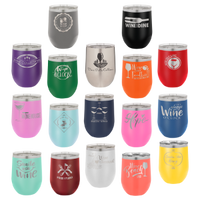 12 oz. CUSTOMIZE YOUR VERY OWN      Stemless Wine Tumbler